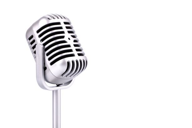 Mikrofon als Symbolbild für Audiobeiträge