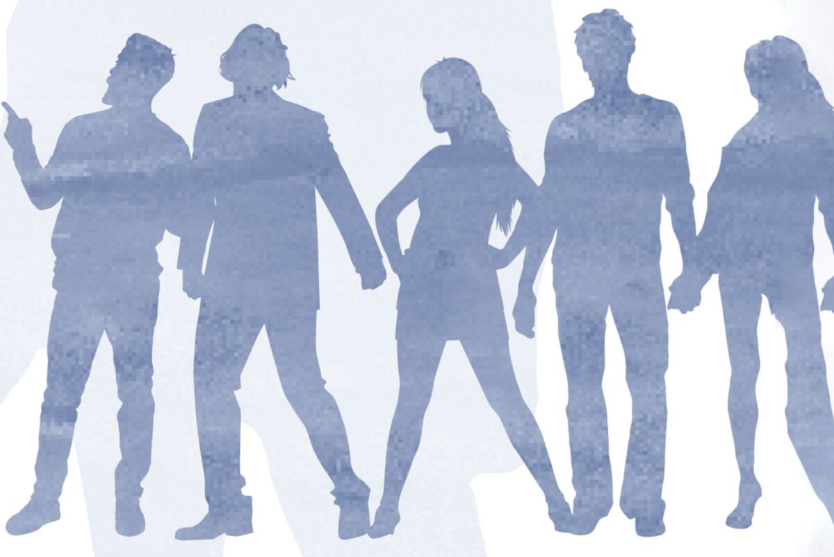 Menschen-Silhouetten